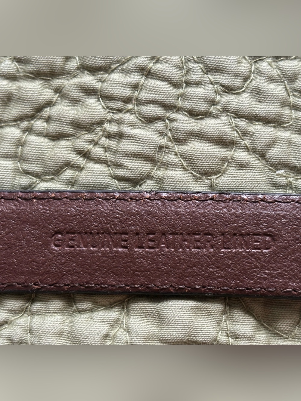 Brown Leather Belt w/ Gold Hook Hardware M/L - Picture 4 of 7